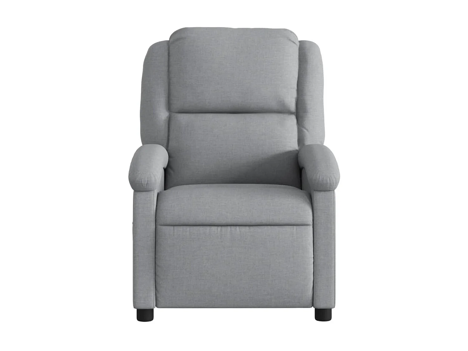 Fauteuil inclinable Gris clair Tissu