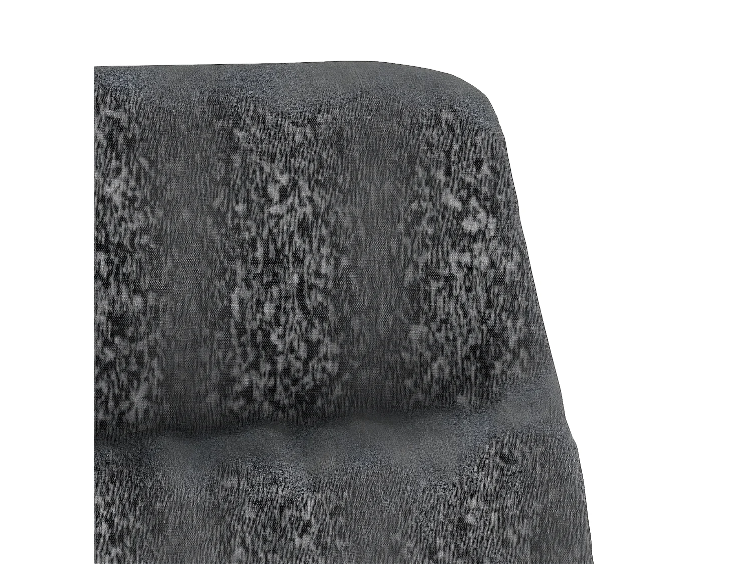 Chaise de relaxation avec repose-pied Gris clair Tissu