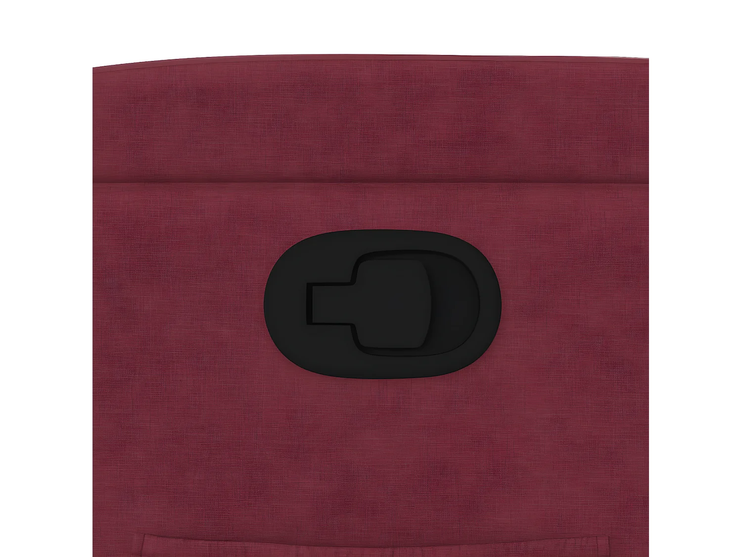 Fauteuil inclinable Rouge bordeaux Tissu