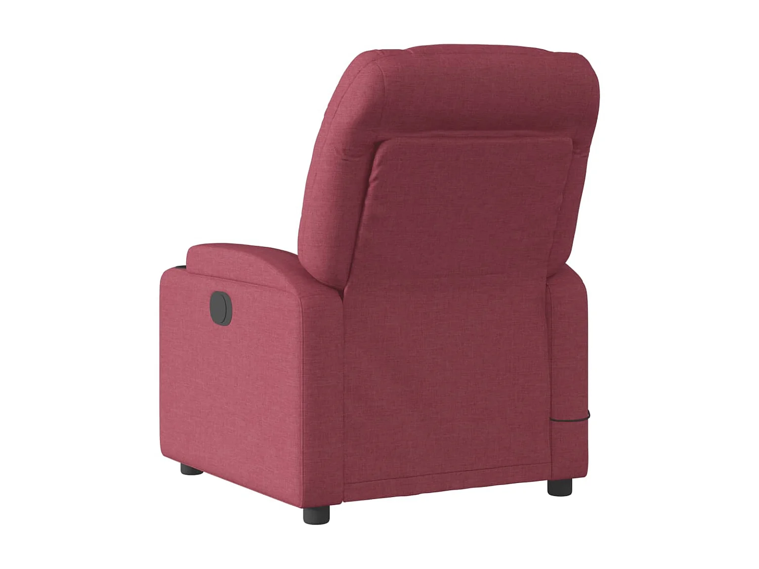 Fauteuil de massage inclinable Rouge bordeaux Tissu