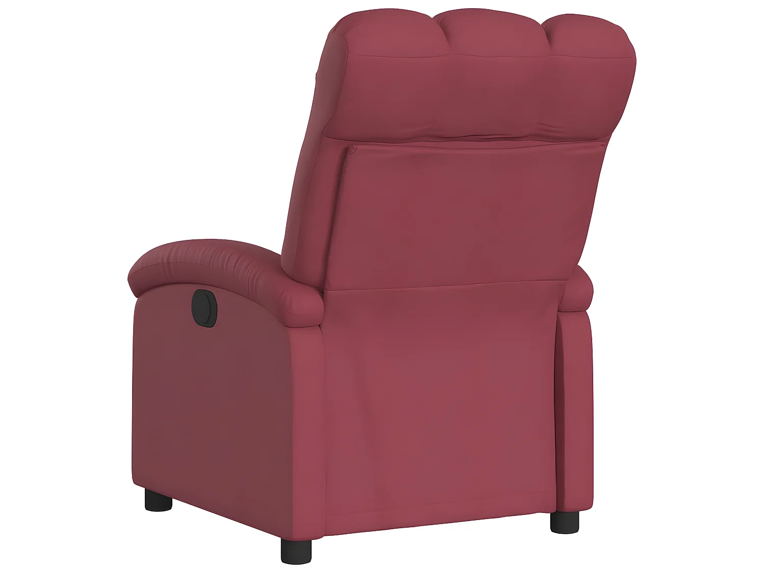 Fauteuil inclinable Rouge bordeaux Tissu
