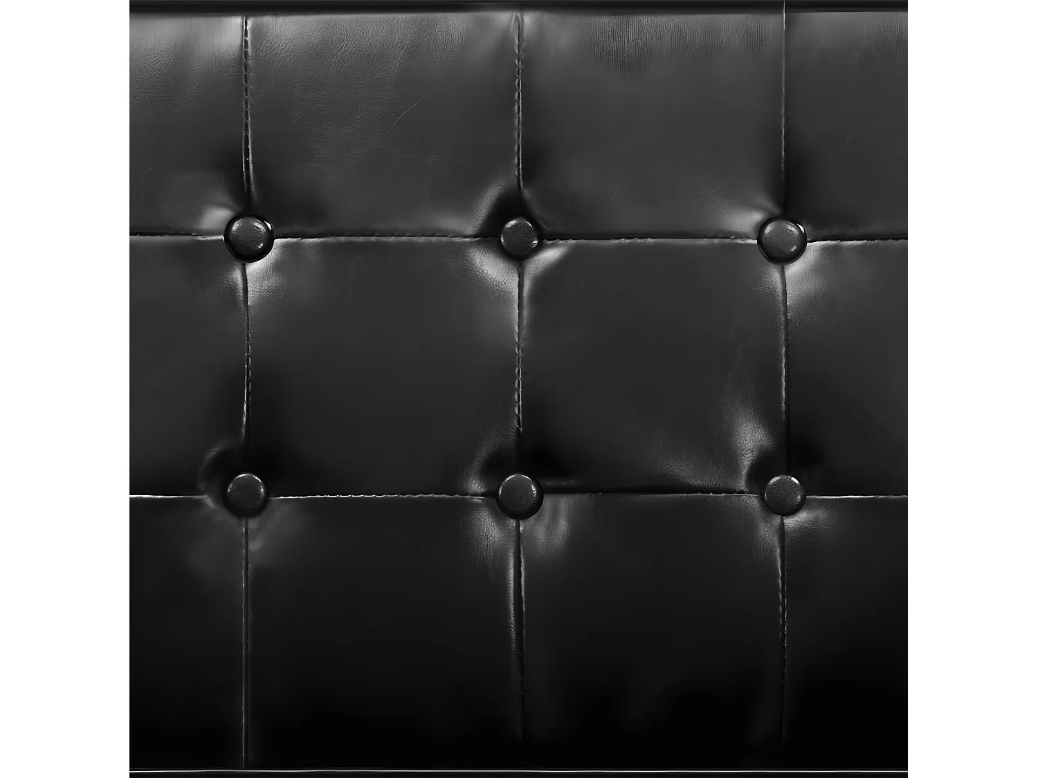 Fauteuil Noir Similicuir