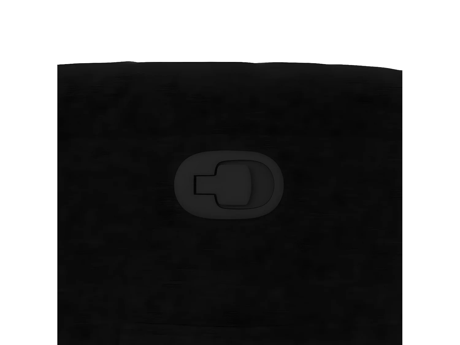 Fauteuil inclinable Noir Tissu