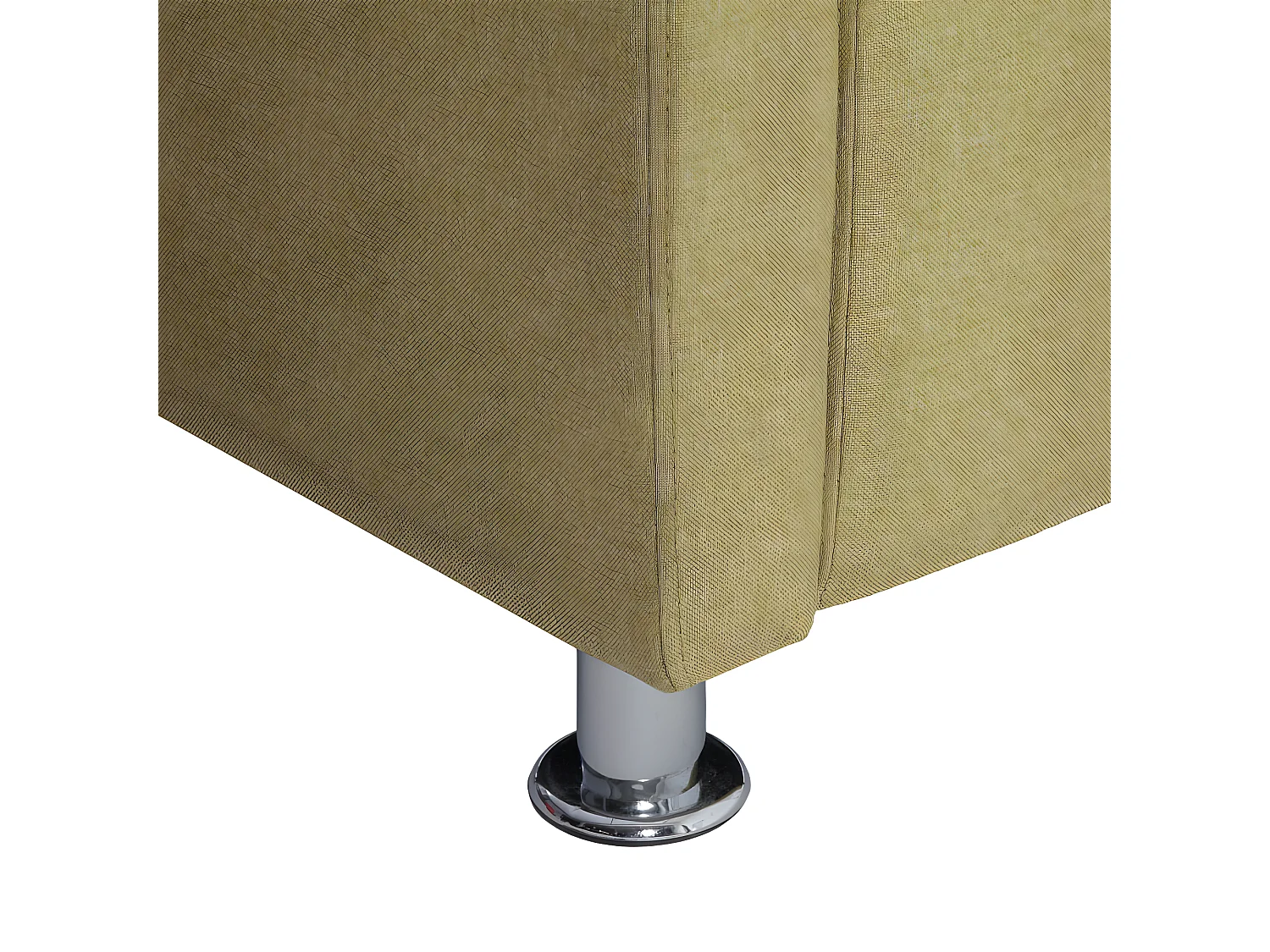 Fauteuil cube Vert Tissu