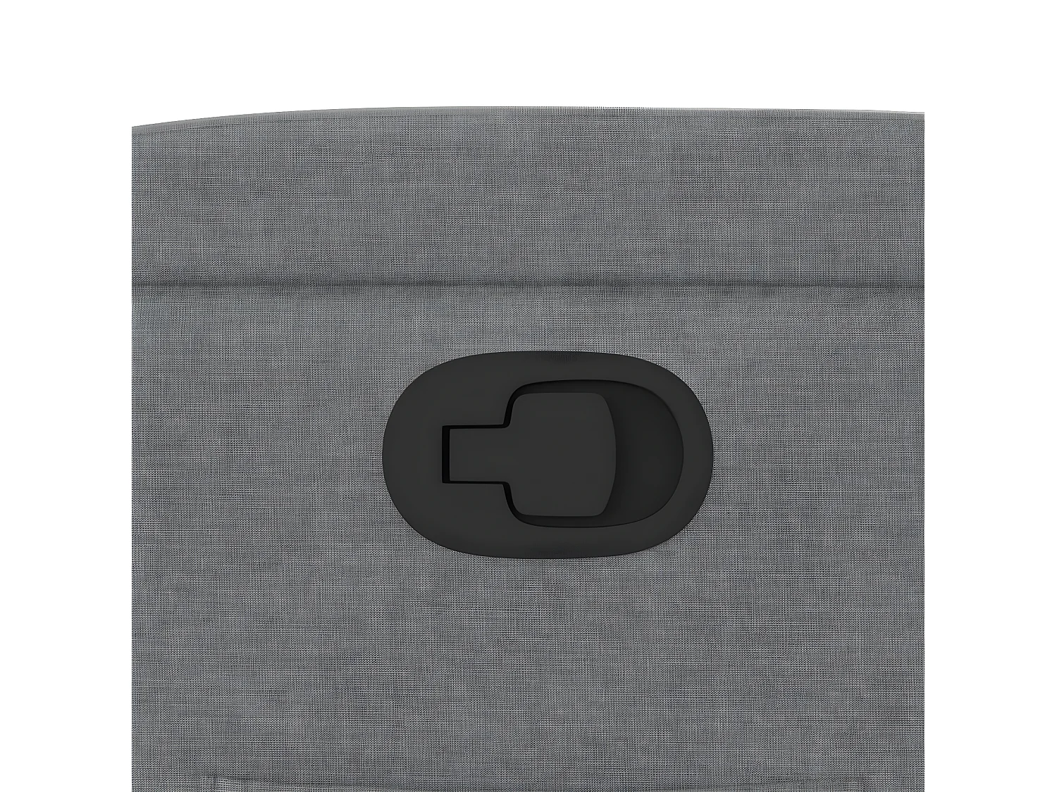 Fauteuil inclinable Gris clair Tissu