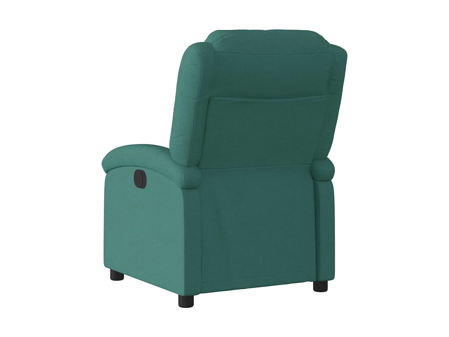 Fauteuil inclinable Vert foncé Tissu