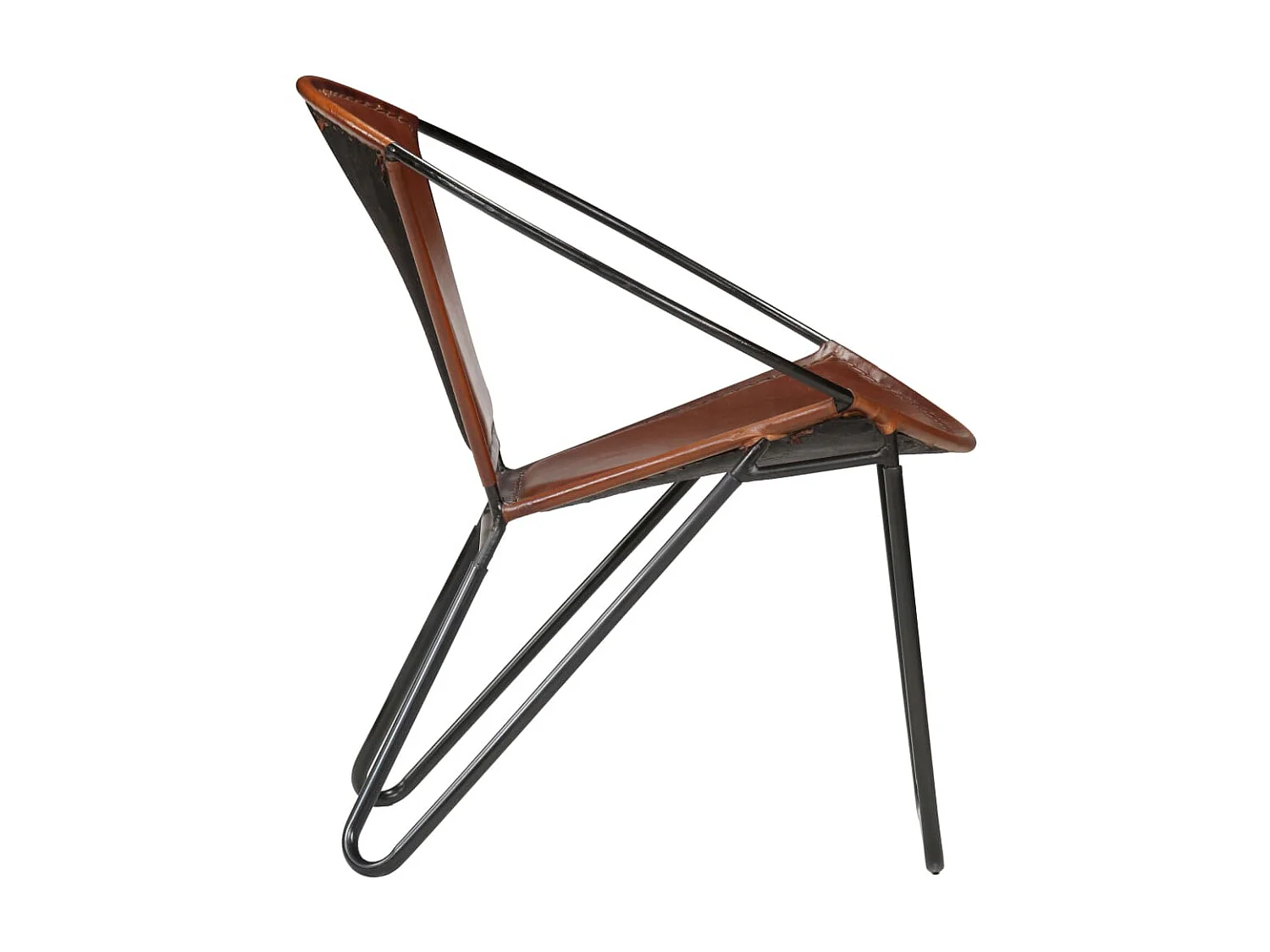 Chaise Marron Cuir véritable