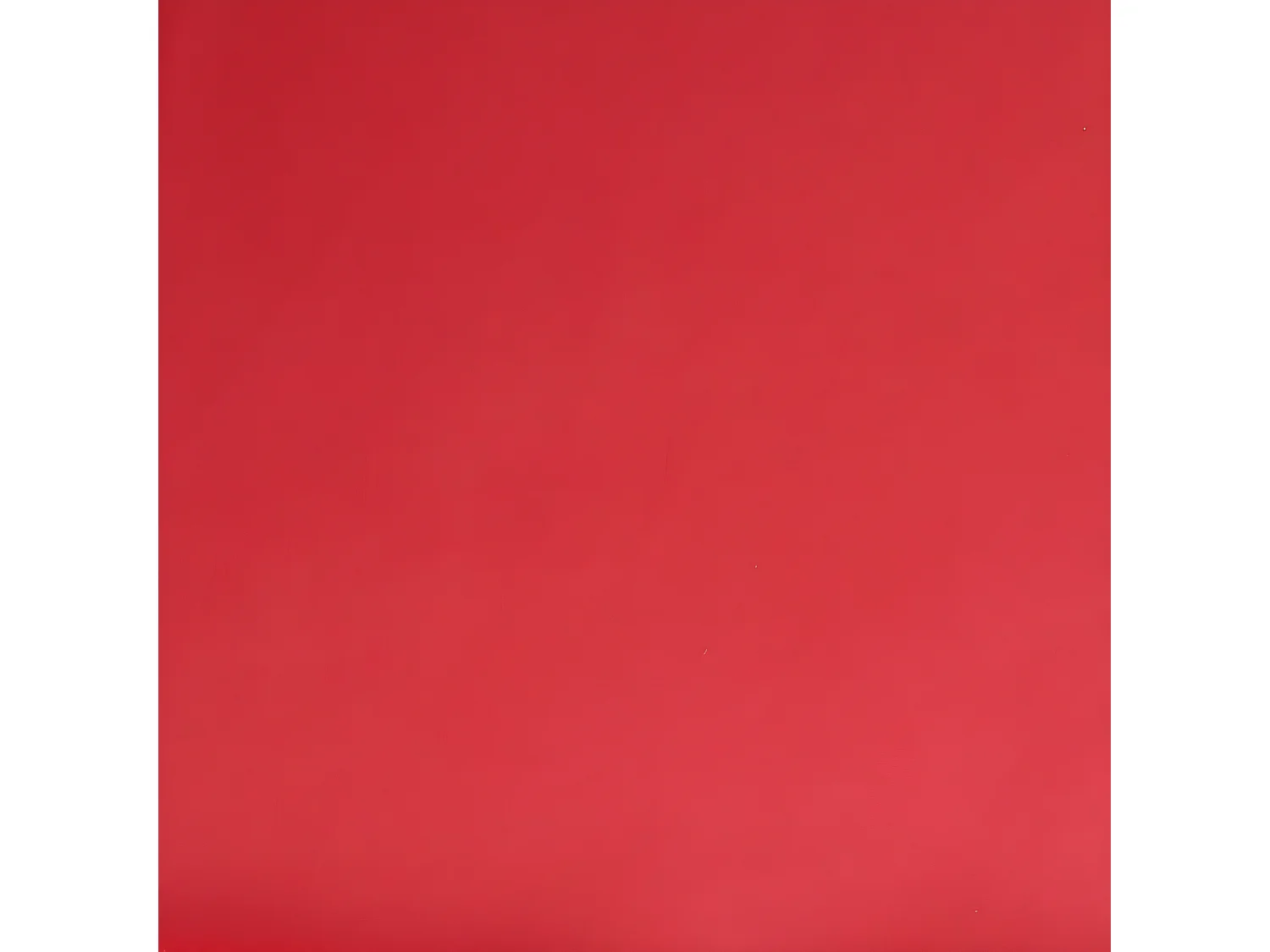 Sillón de masaje reclinable de polipiel rojo