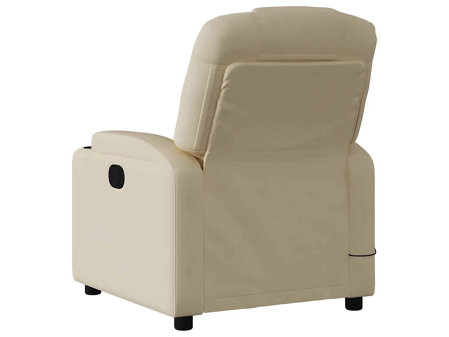 Tessuto color crema per poltrona reclinabile