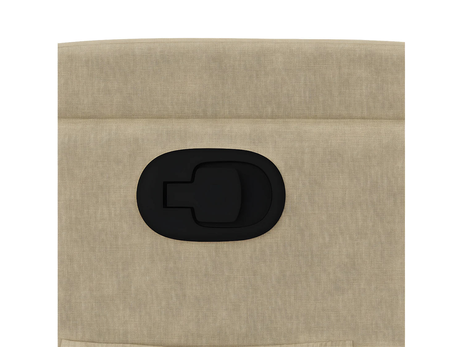 Tessuto color crema per poltrona reclinabile