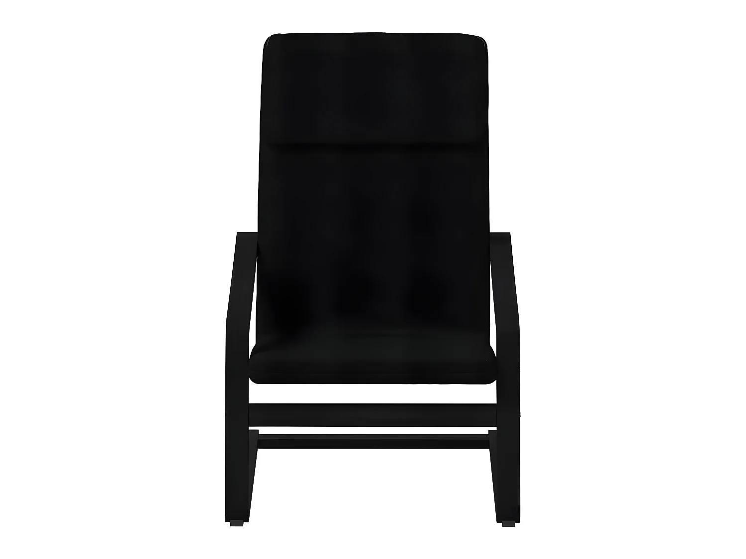 Ontspanningsstoel Zwarte Stof