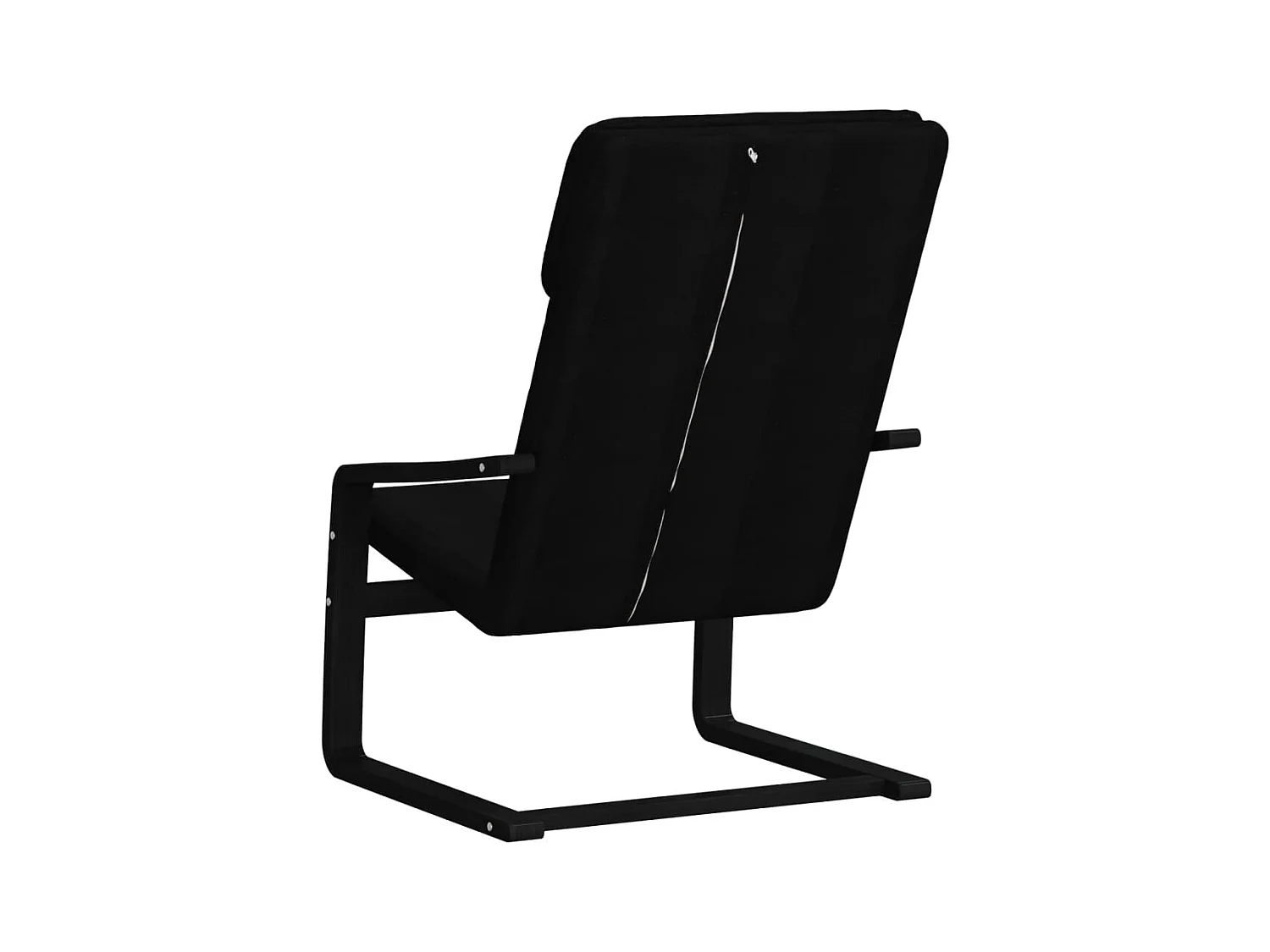 Ontspanningsstoel Zwarte Stof