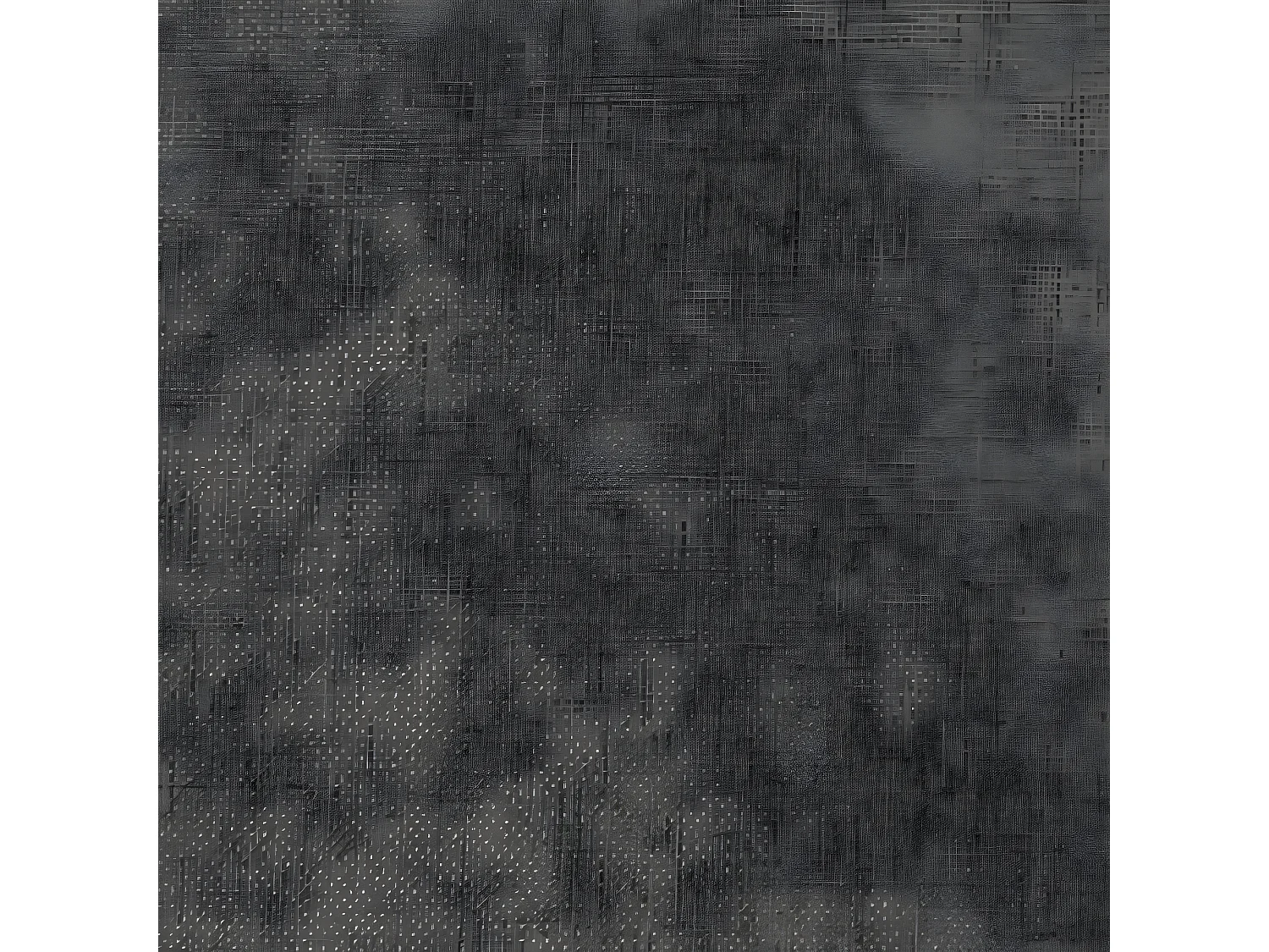 Ontspanningsstoel met voetsteun Donkergrijze stof