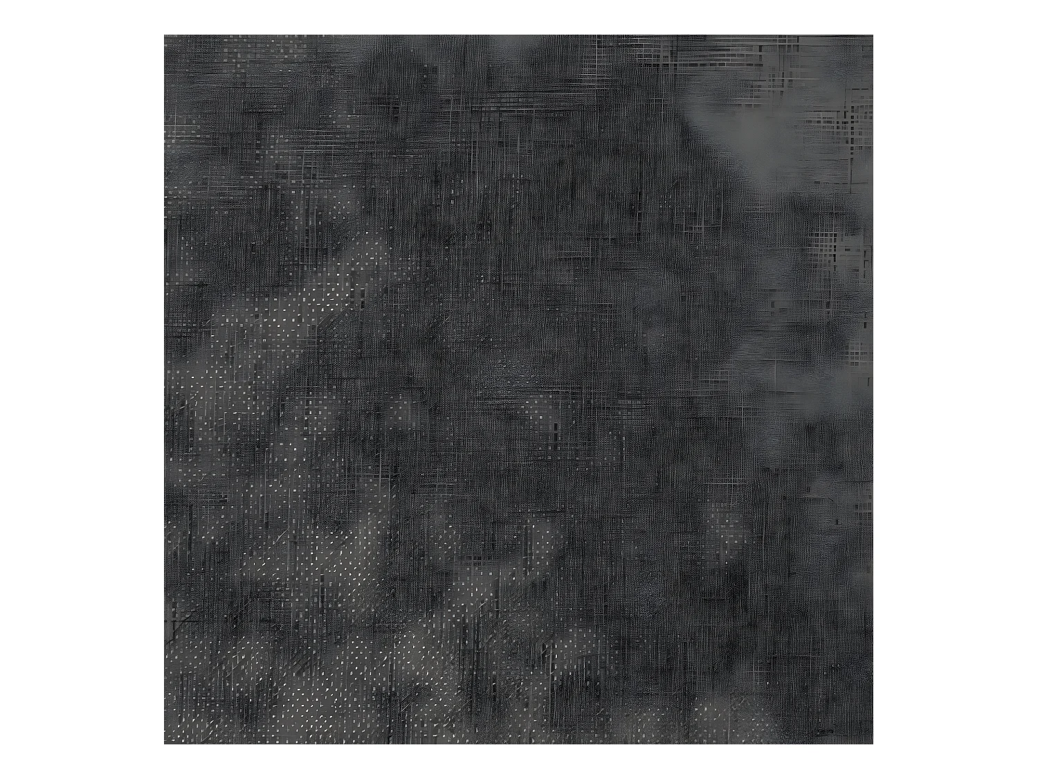 Fauteuil met schommelpoten in rubberhout Donkergrijze stof