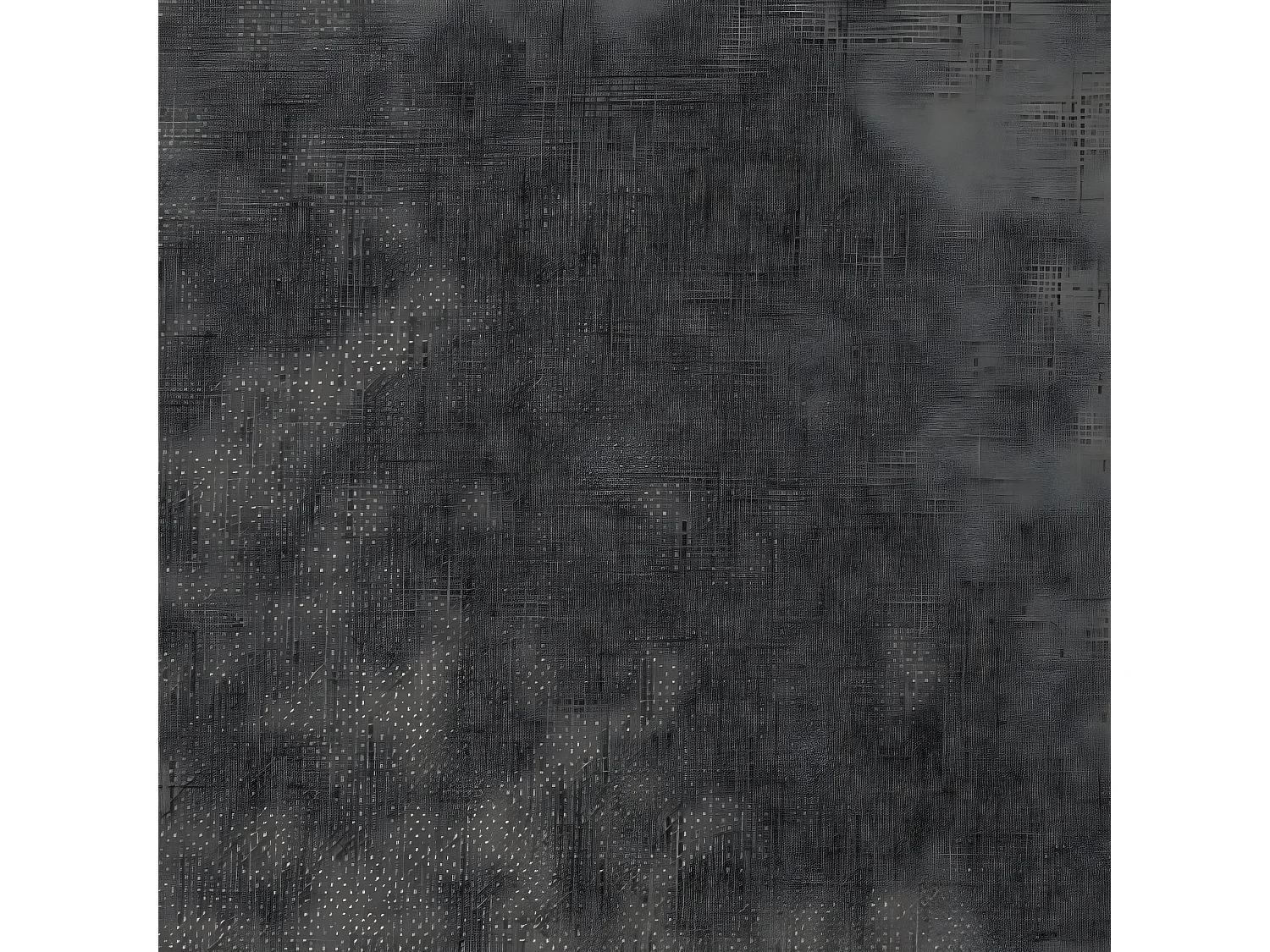 Fauteuil met schommelpoten in rubberhout Donkergrijze stof