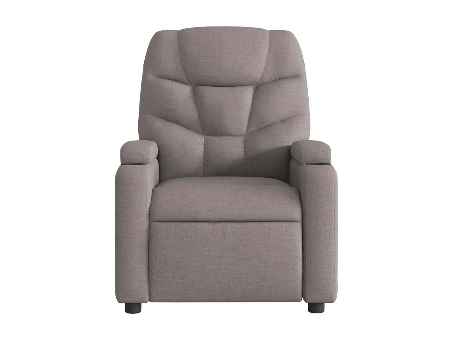 Fauteuil inclinable Taupe Tissu