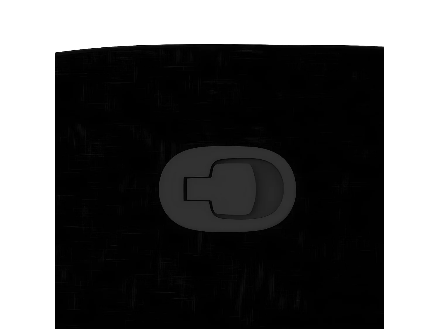 Fauteuil inclinable Noir Tissu