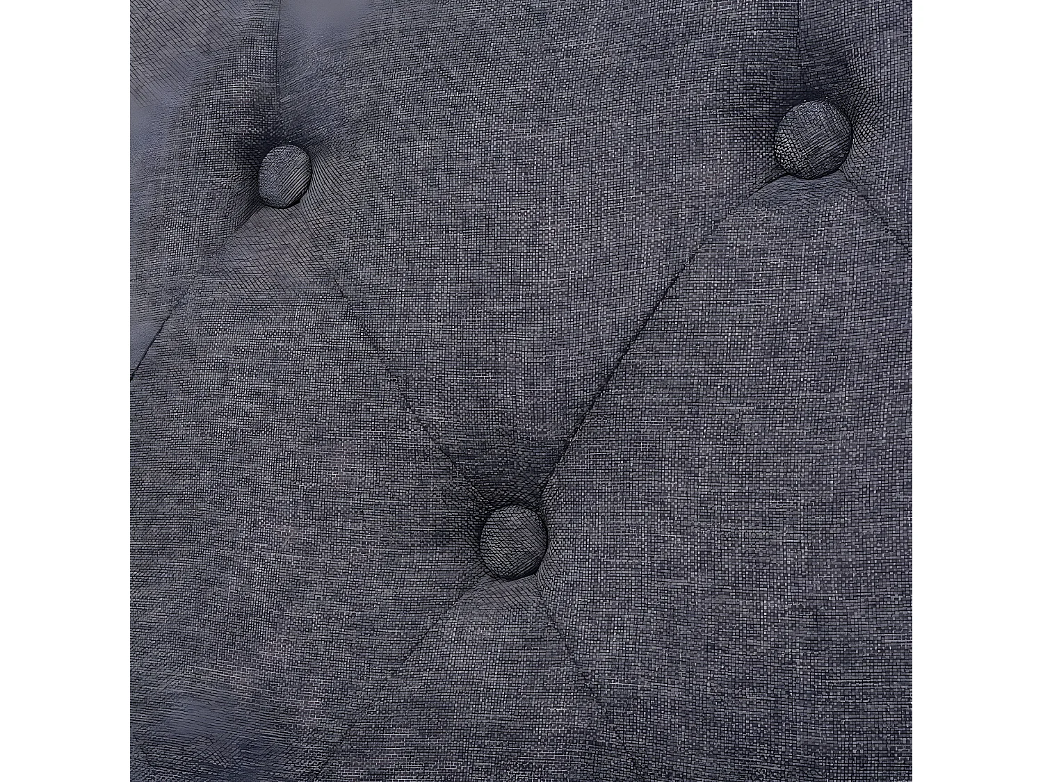 Poltroncina in tessuto grigio