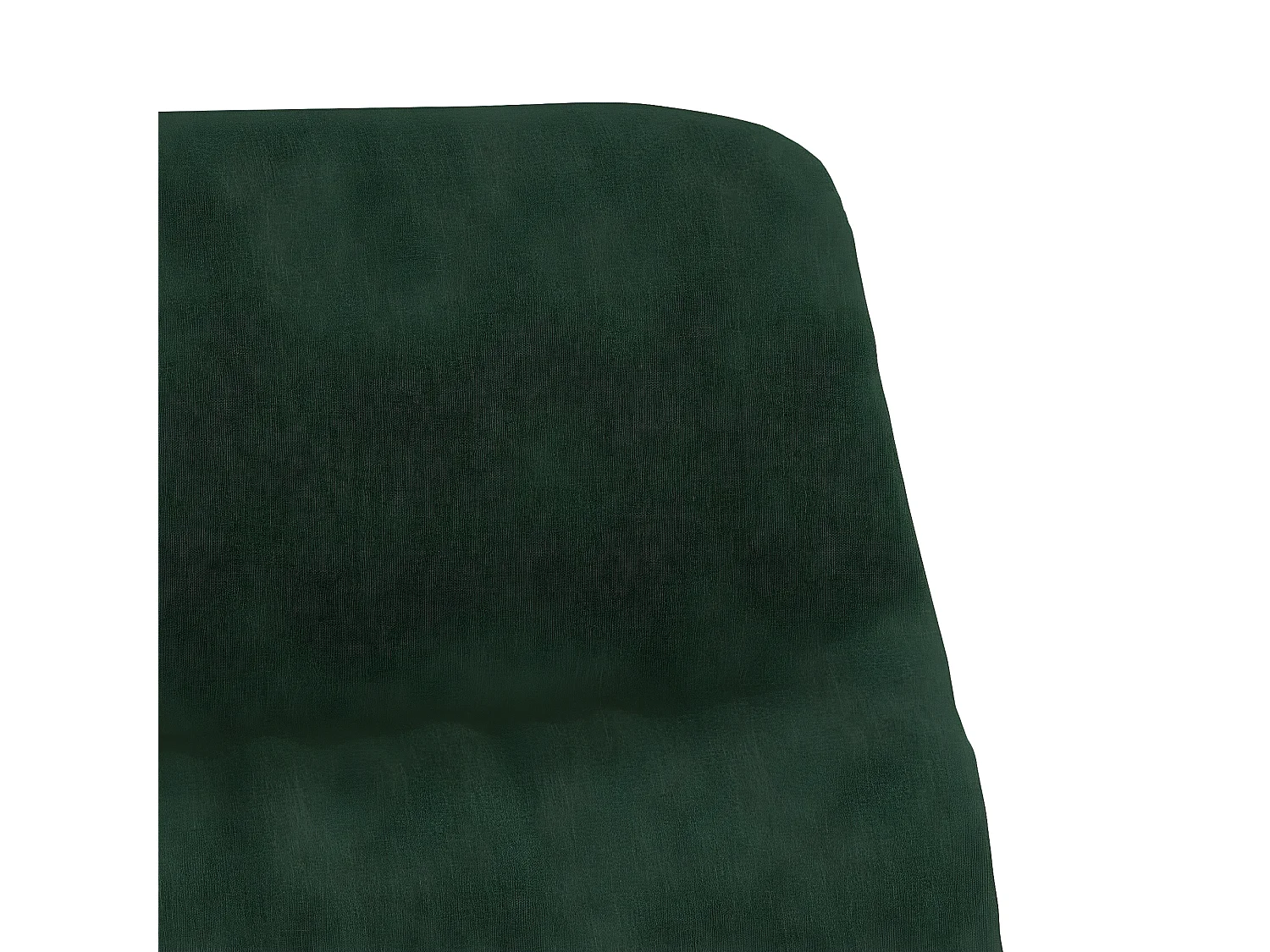 Relaxstoel Donkergroen Stof