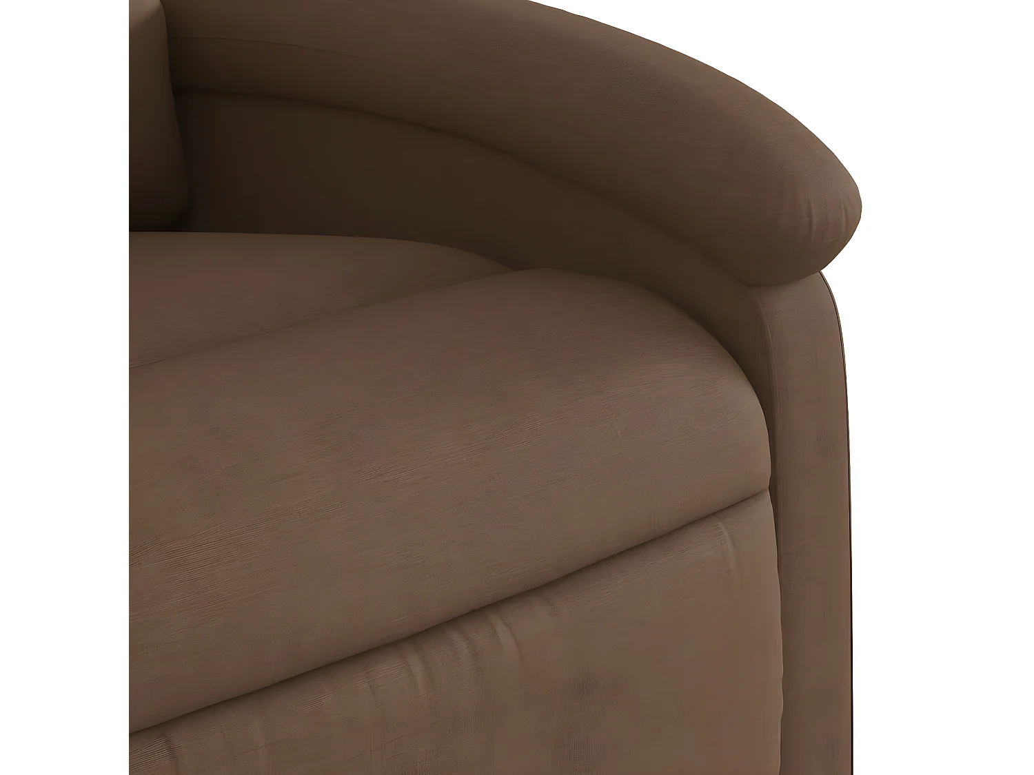 Fauteuil Bruine Stof