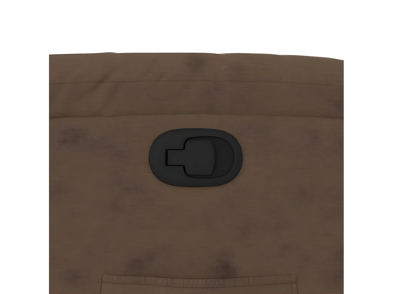 Fauteuil inclinable Marron Tissu