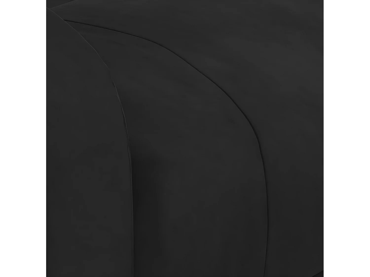 Poltrona reclinabile in velluto nero