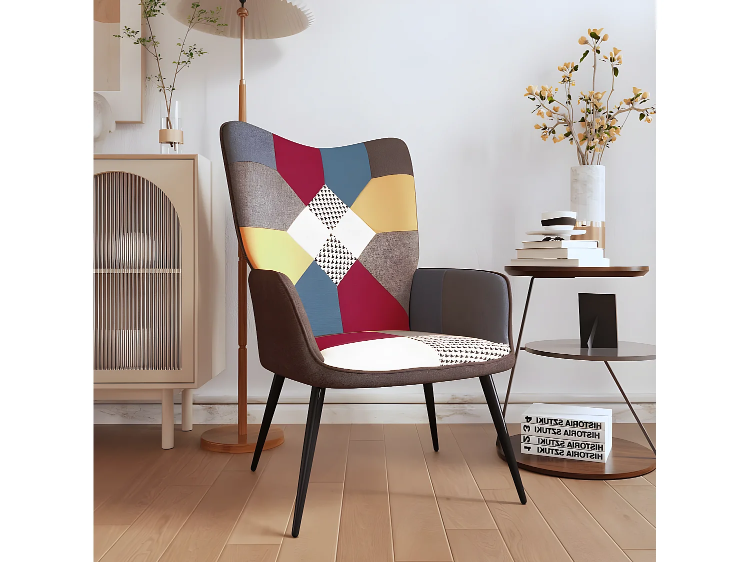 Relaxsessel Patchworkstoff