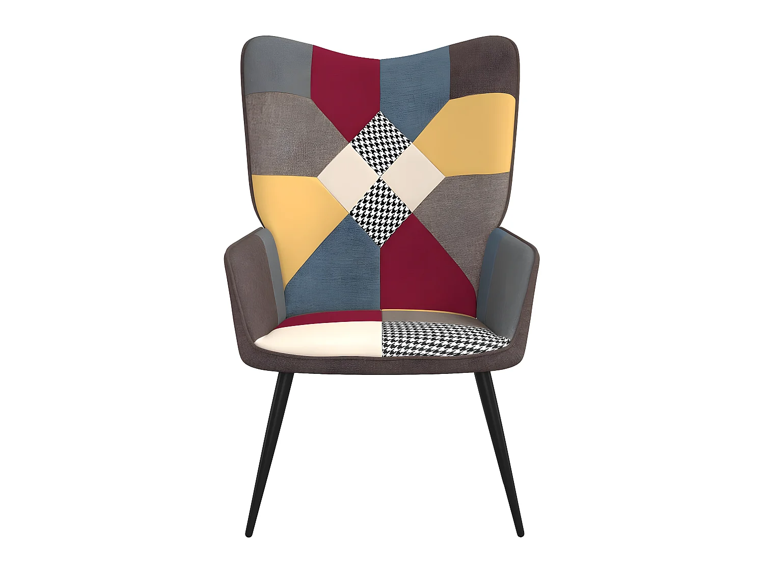 Poltrona relax in tessuto Patchwork