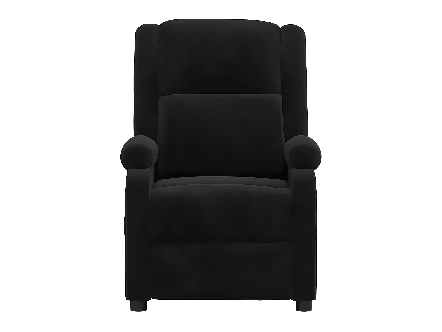 Fauteuil inclinable électrique noir velours