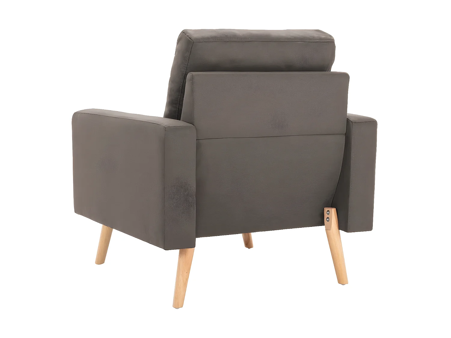 Fauteuil Taupe Tissu