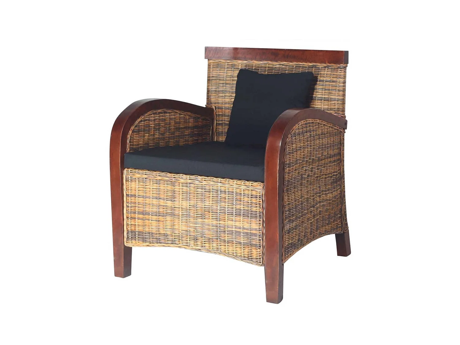 Fauteuil Rotin tissé à la main