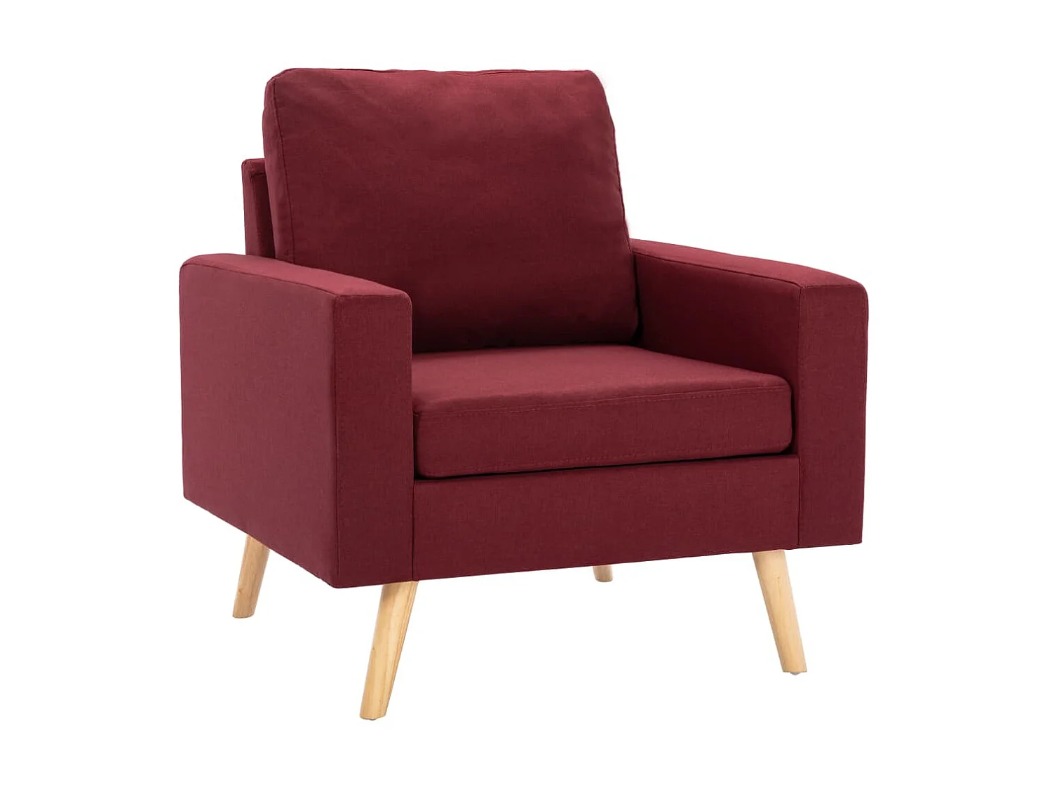 Poltroncina Tessuto rosso bordeaux