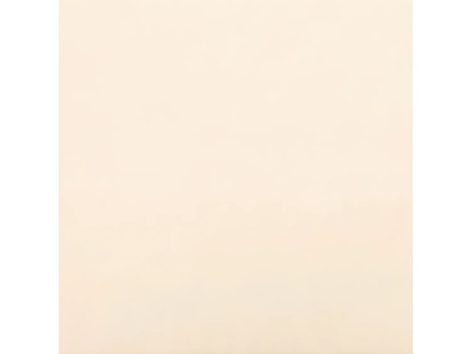 Chaise de relaxation Blanc crème Velours