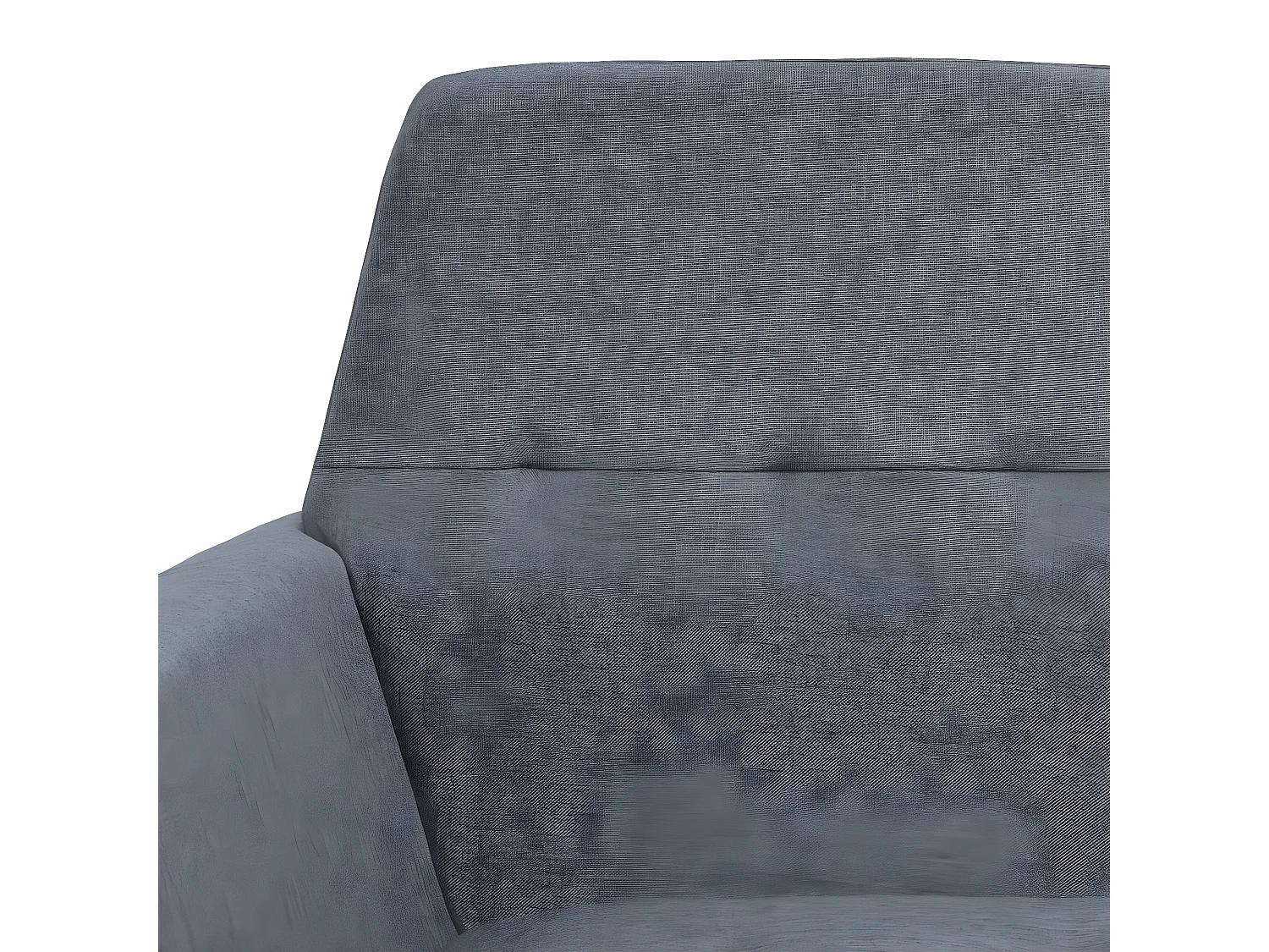 Sessel Hellgrauer Stahl und Stoff