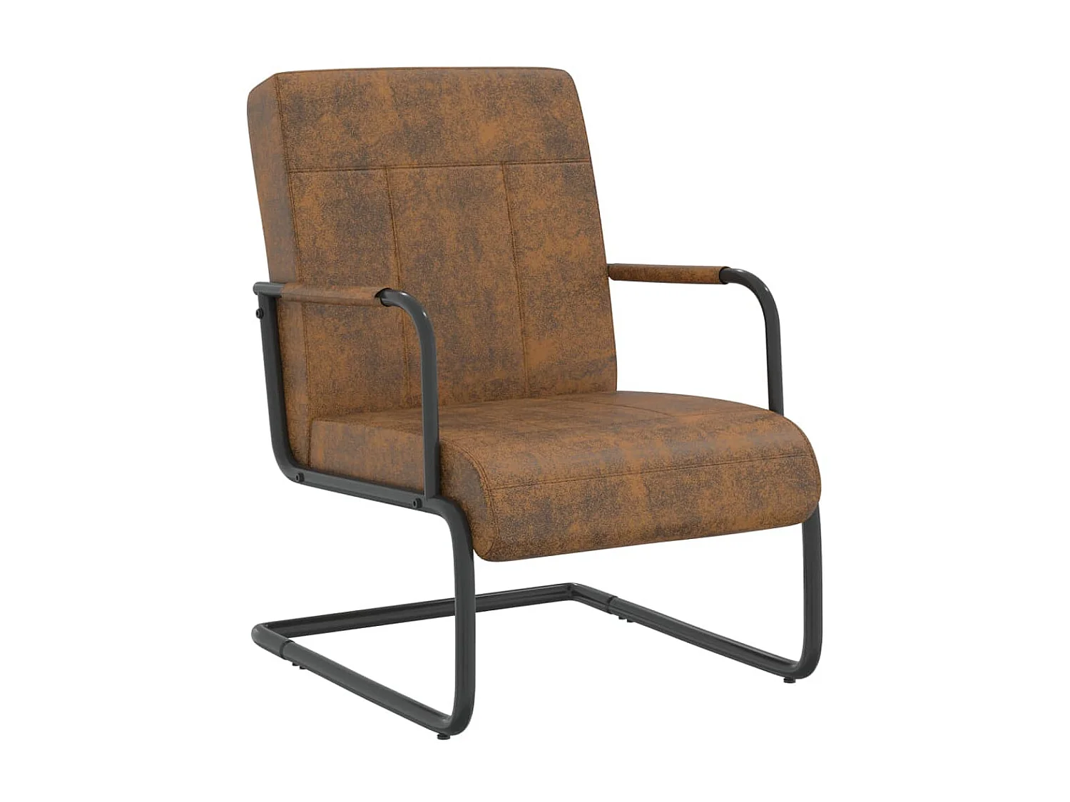 Sledestoel Bruine stof