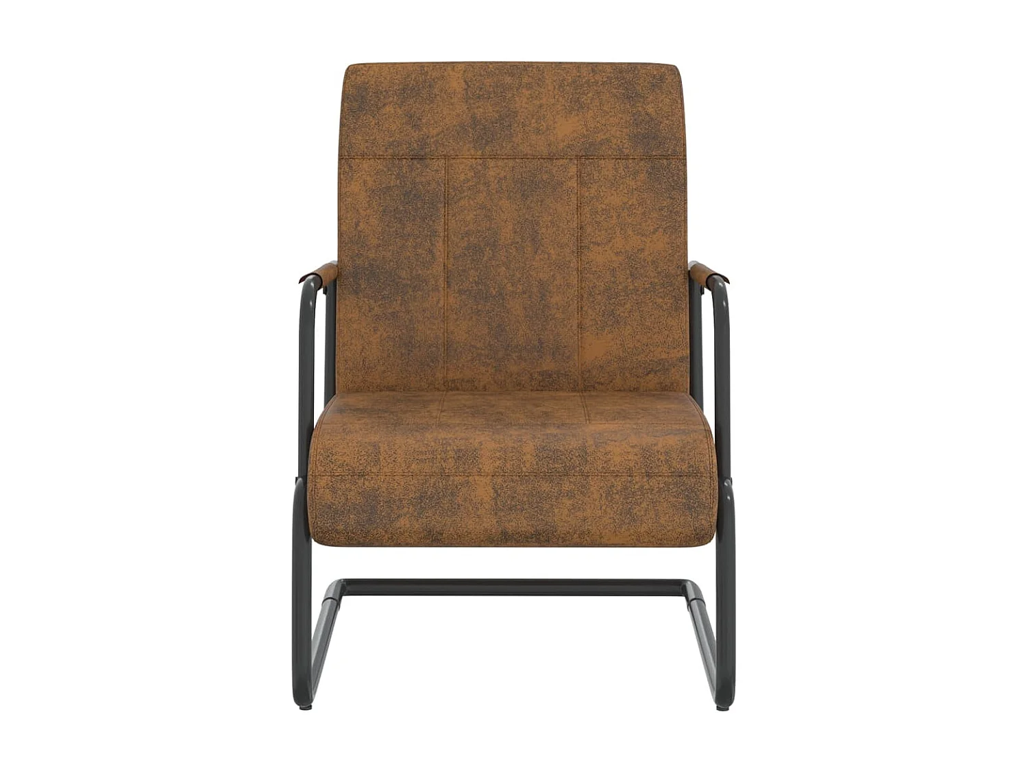 Sledestoel Bruine stof