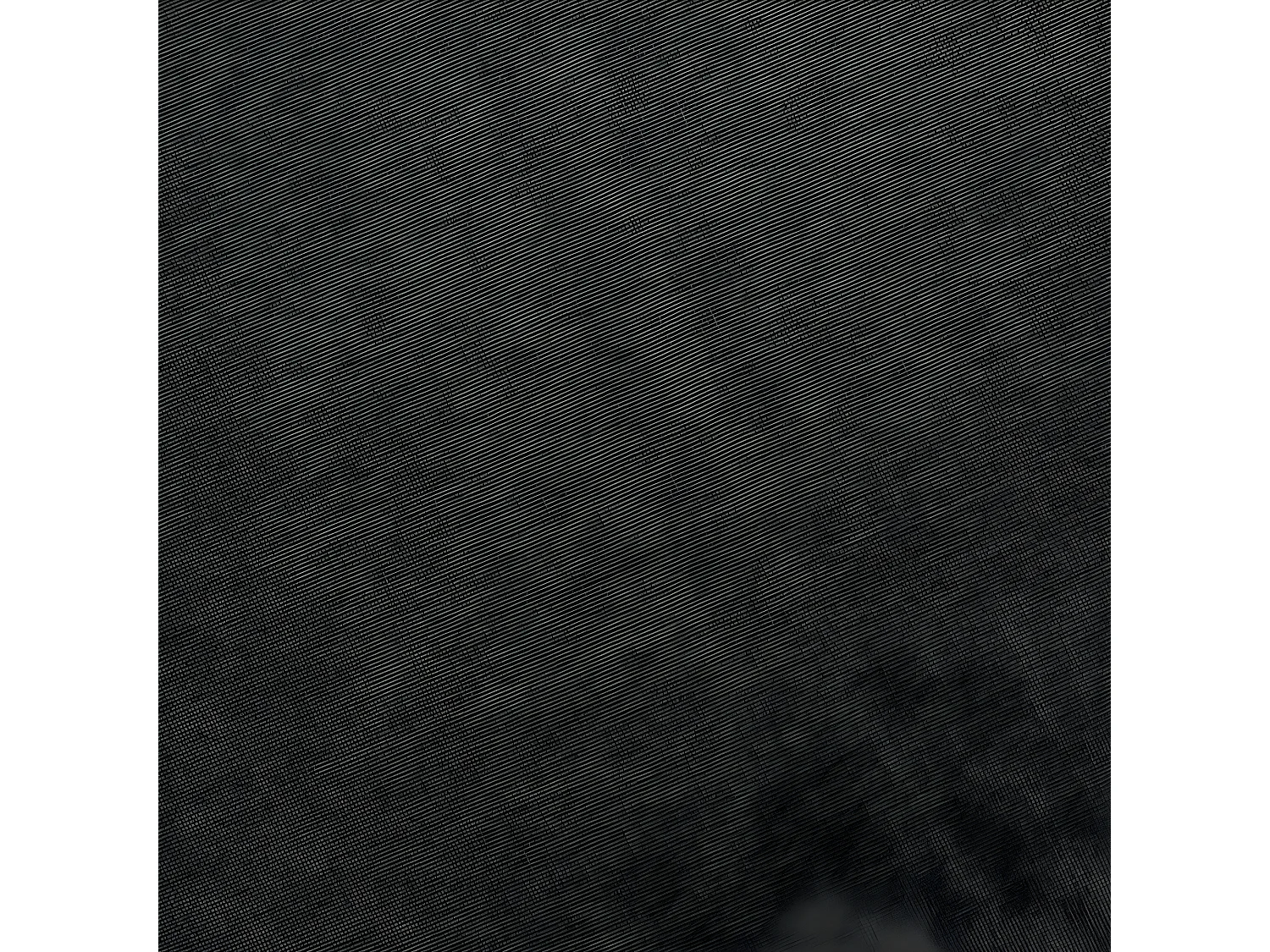 Fauteuil avec repose-pied Gris foncé Tissu