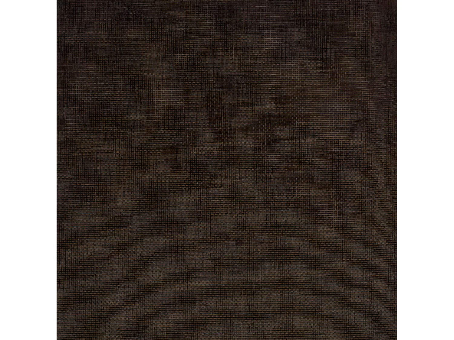 Poltrona in tessuto marrone scuro