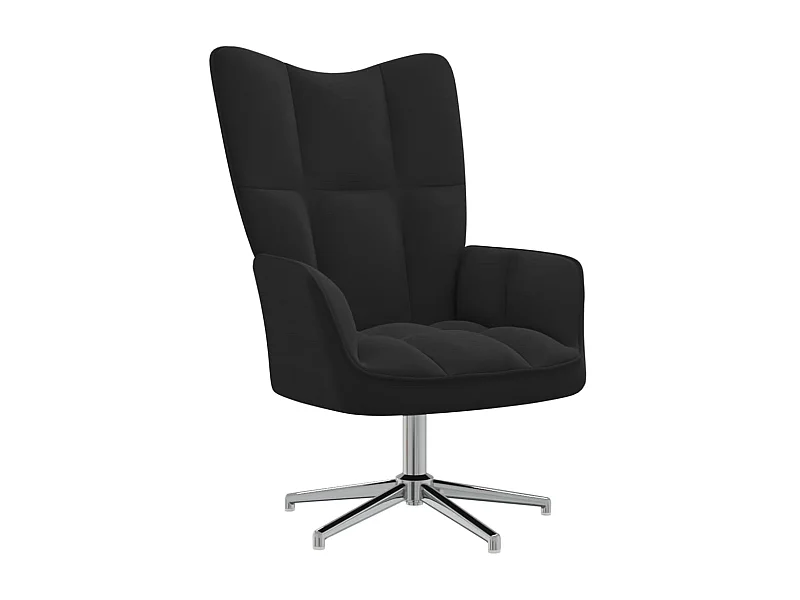 Sillón de relajación Terciopelo negro