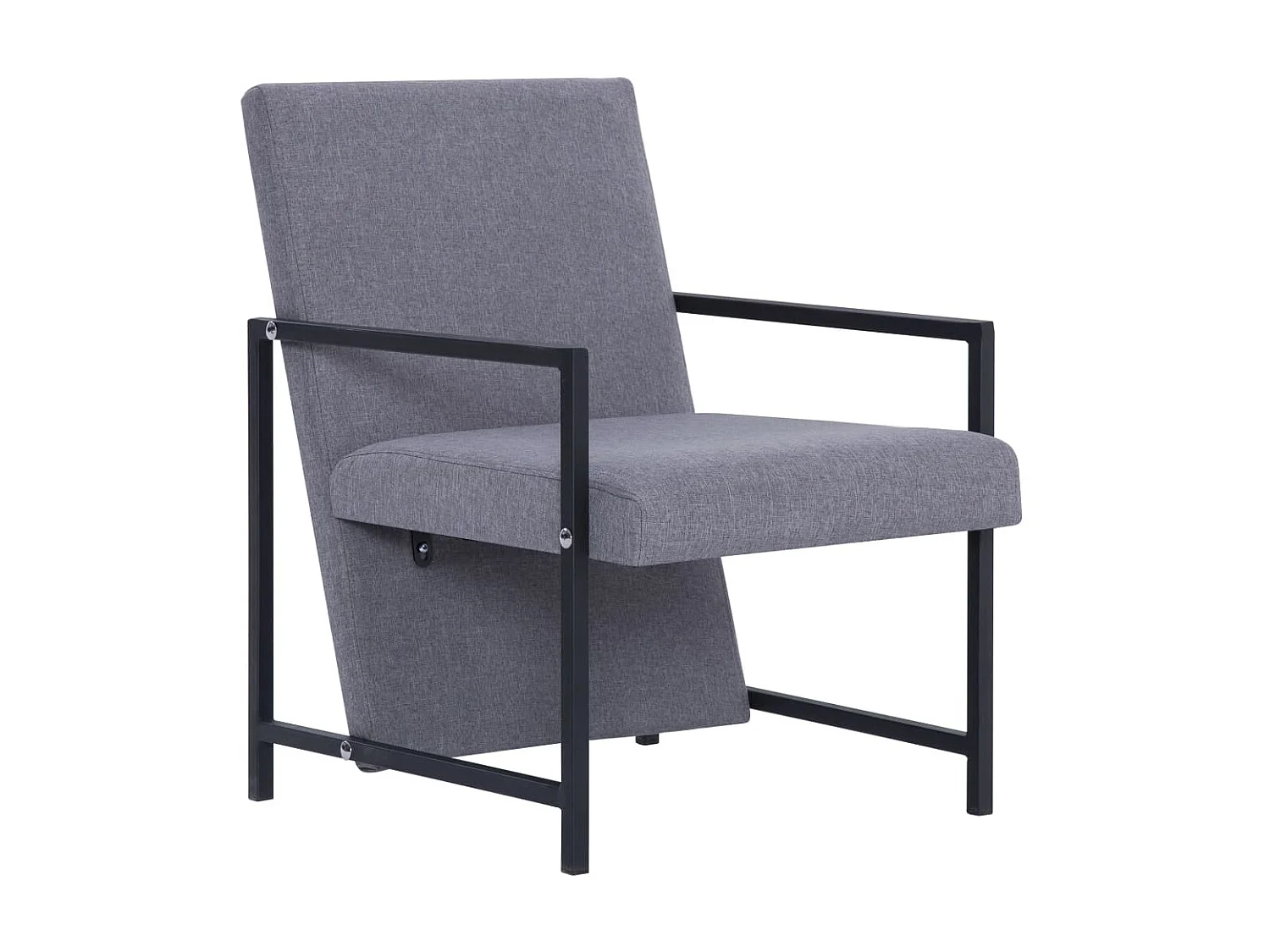 Poltroncina Tessuto Grigio Chiaro