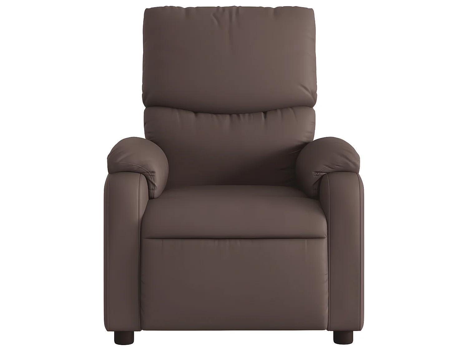 Fauteuil inclinable Marron Similicuir