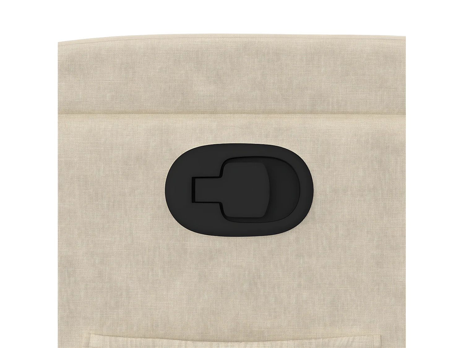 Tela crema sillón reclinable