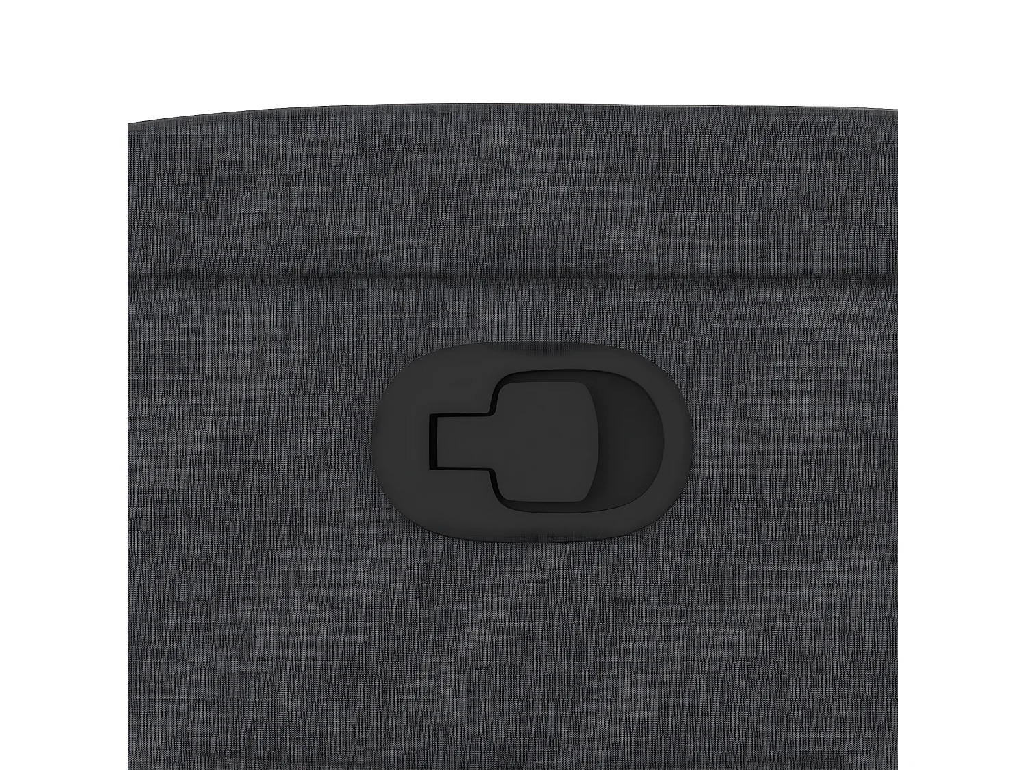 Fauteuil inclinable Gris foncé Tissu