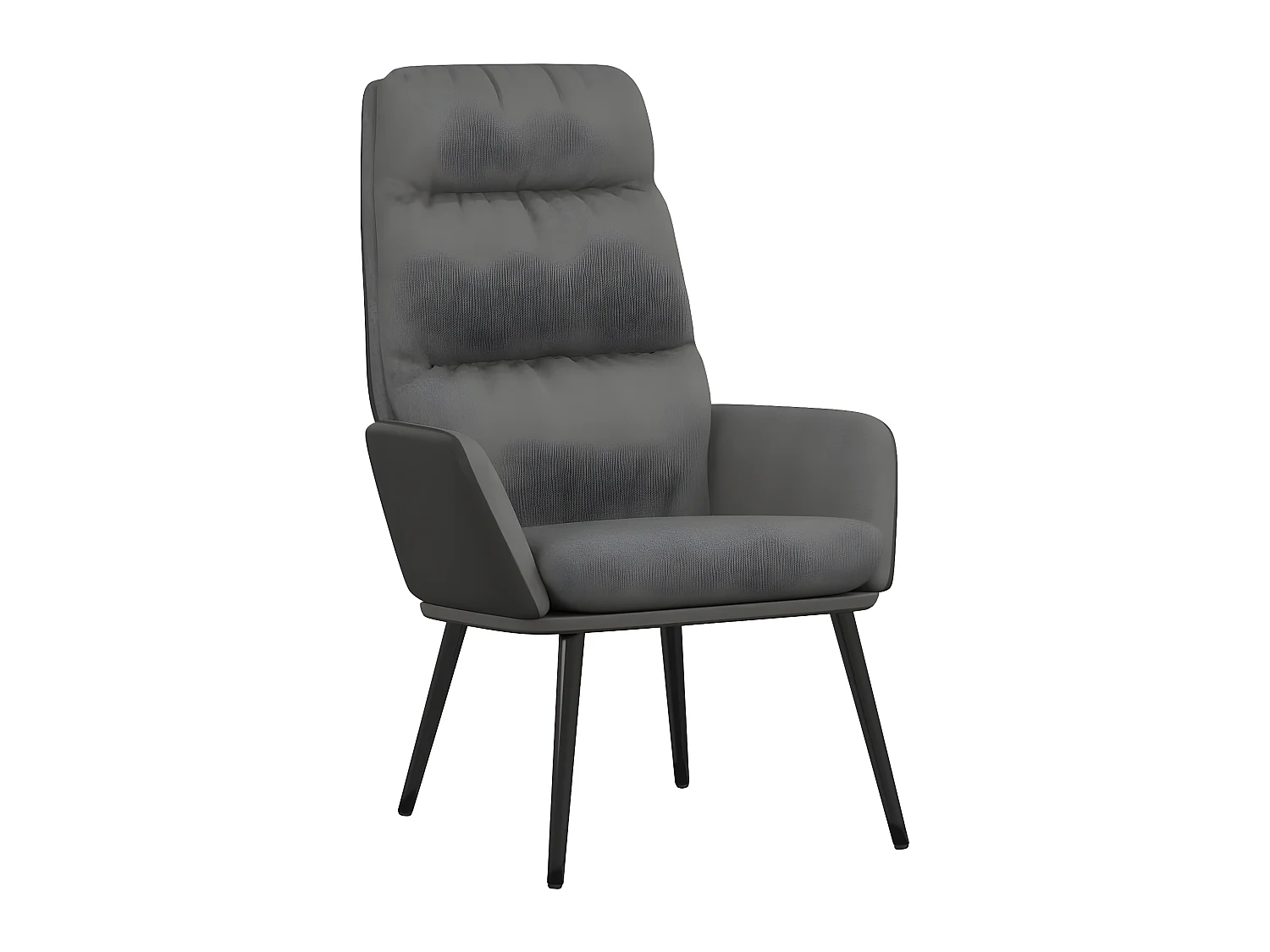 Entspannungsstuhl Hellgrauer Stoff