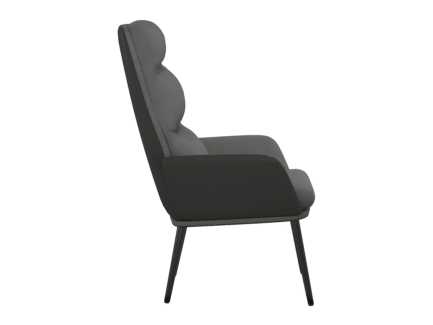 Entspannungsstuhl Hellgrauer Stoff