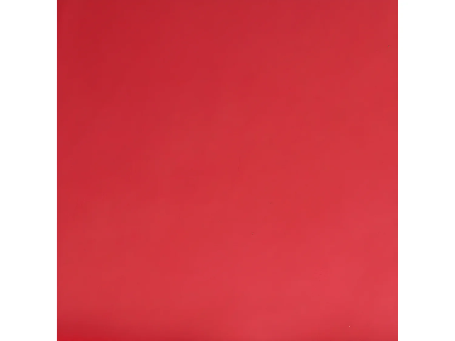 Poltrona massaggiante reclinabile in similpelle rossa