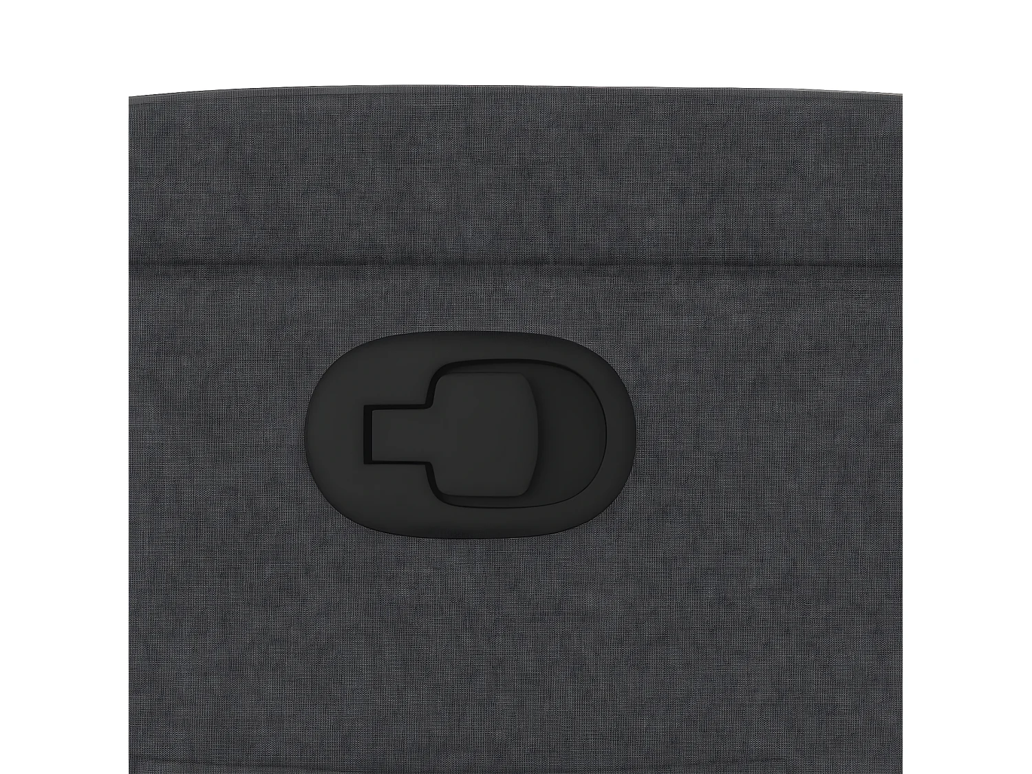 Fauteuil inclinable Gris foncé Tissu
