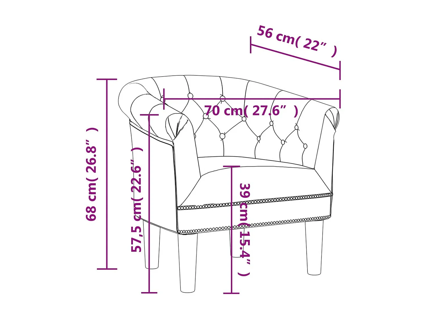 Zilverkleurige kunstleren converteerbare fauteuil