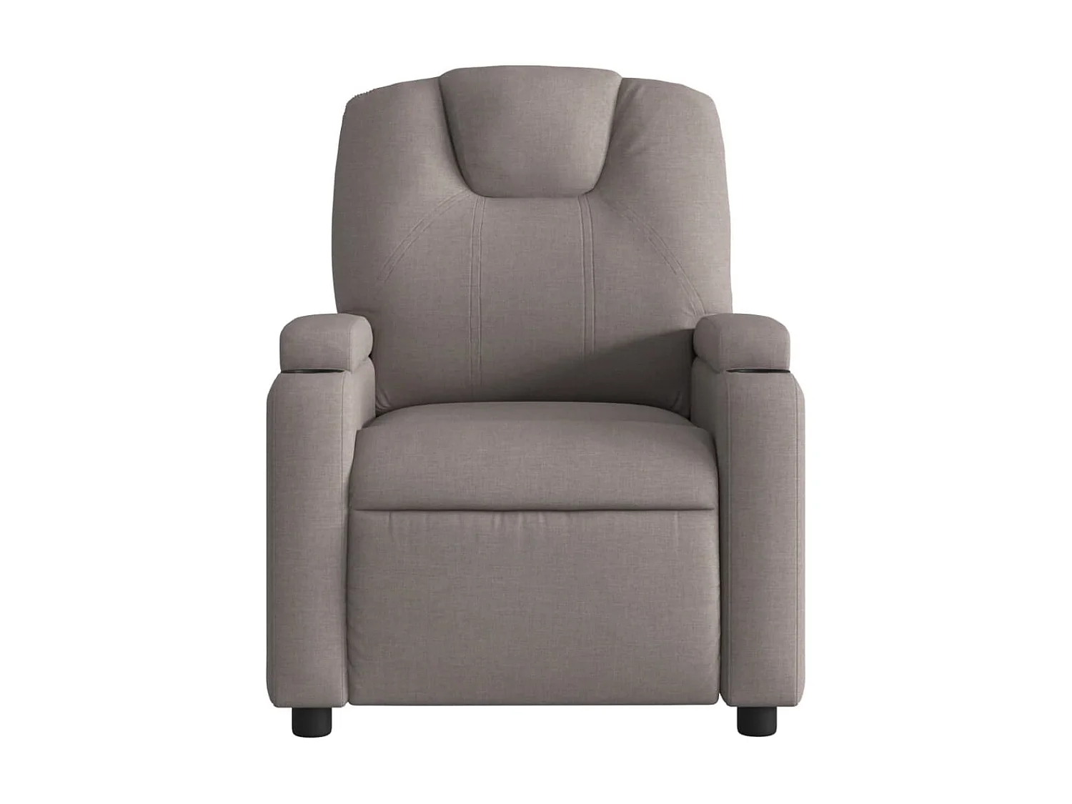 Fauteuil inclinable Taupe Tissu