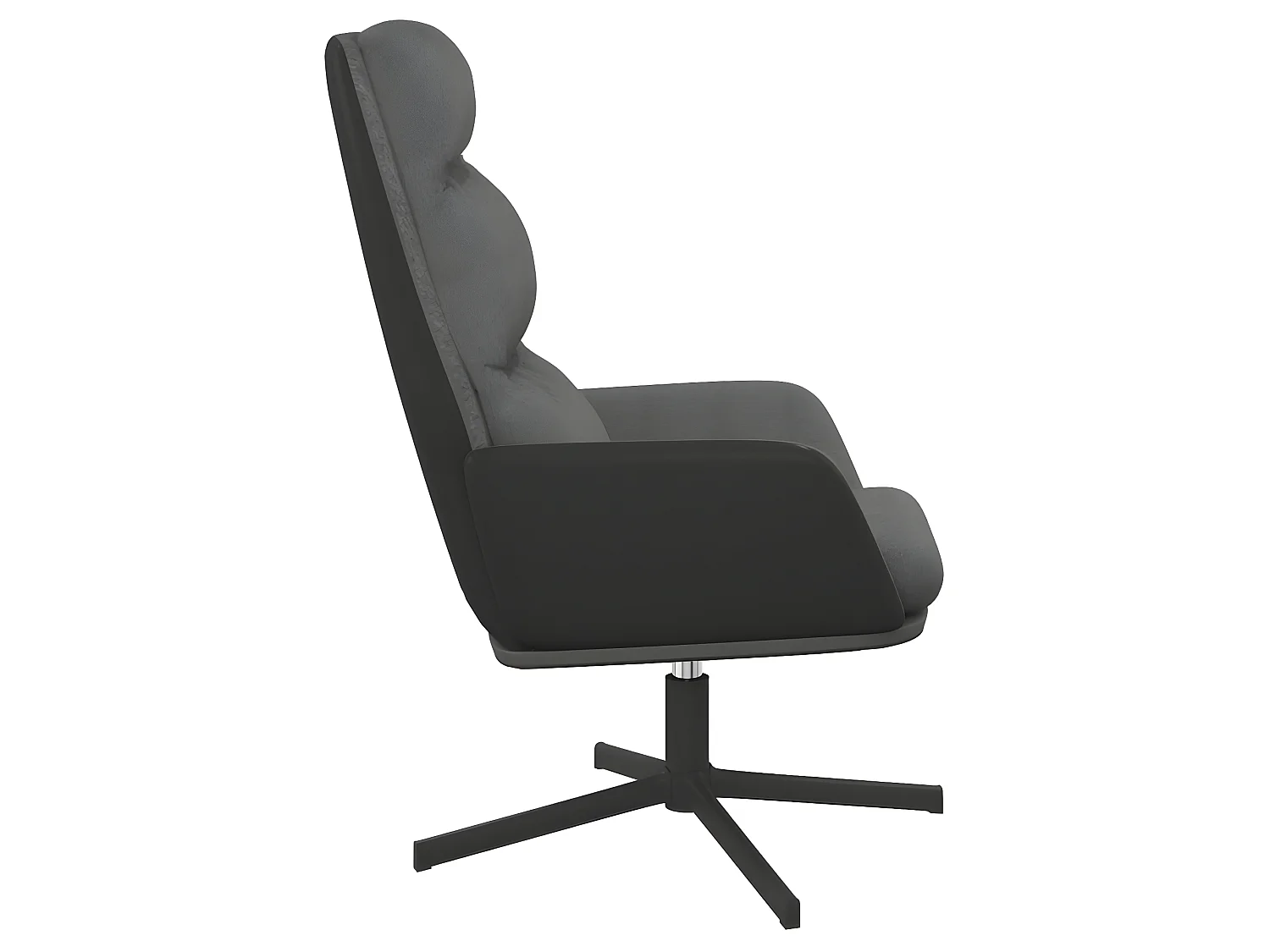 Entspannungsstuhl Hellgrauer Stoff